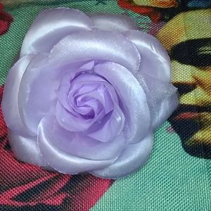 Big Lavender Hair Flower